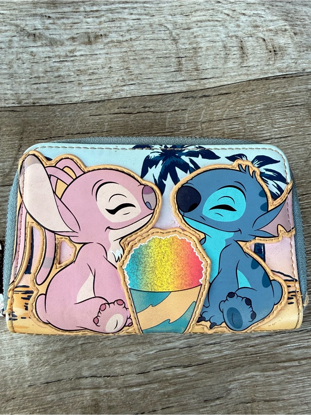 Loungefly Lilo and Stitch Snow Cone Date Night Wallet